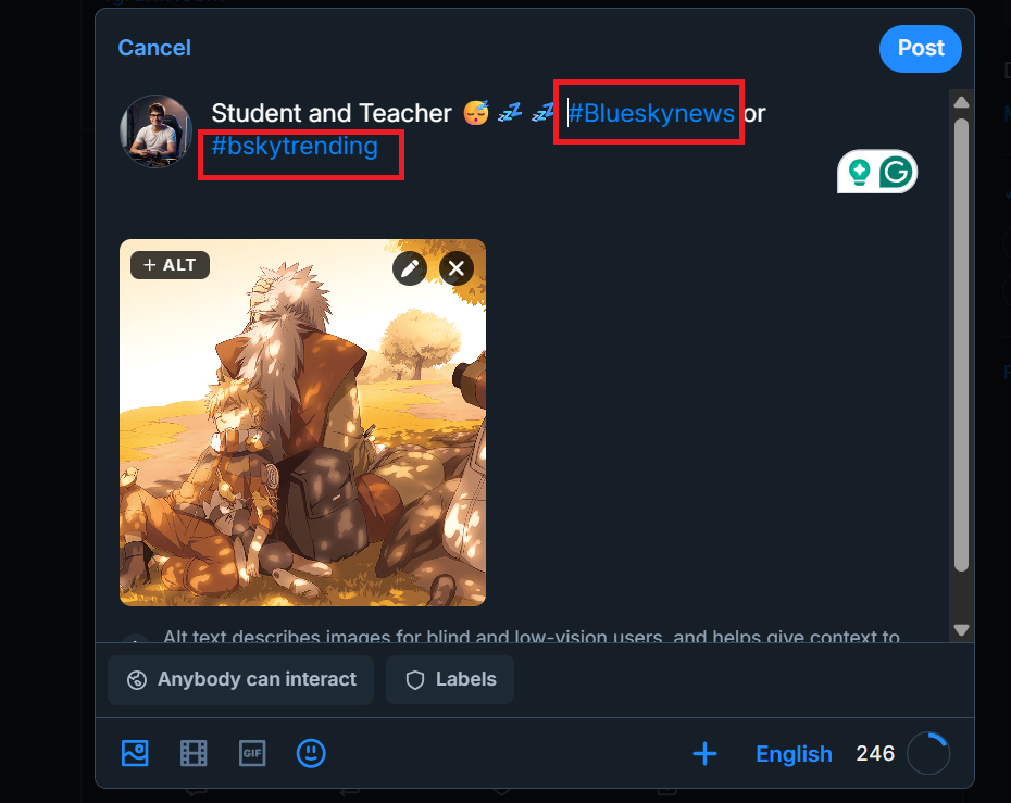 How to Post on Bluesky