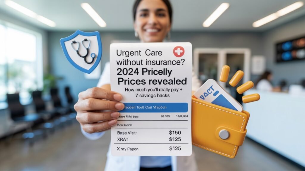 How Much Is Urgent Care Without Insurance?